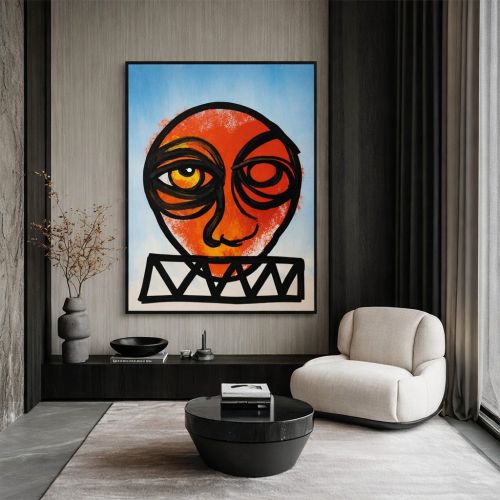 Painting by JeanMarc in a living room