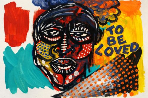 To Be Loved painting