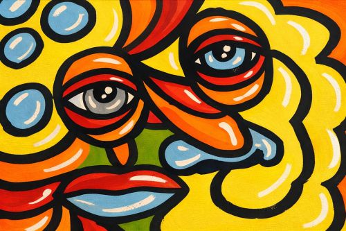 Eyes painting by JeanMarc