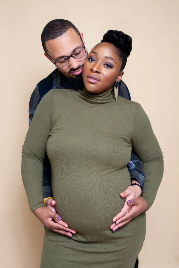 Maternity portrait of a couple